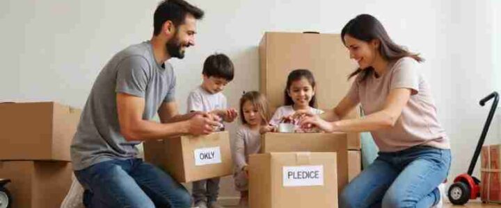 Clever Kosten sparen beim Umzug – ganz ohne Stress 6 Essential Tips for Budget-Friendly Moving, Concept art for illustrative purpose, tags: umzug - Monok